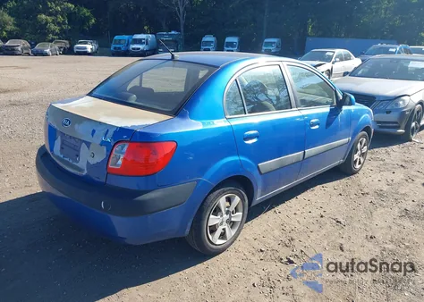 2007 Kia Rio Lx z USA, uszkodzony, nr VIN KNADE123976264242